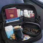 Handgepäck im Reisebus